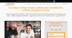 Desktop Screenshot of contigo-personal-training.de